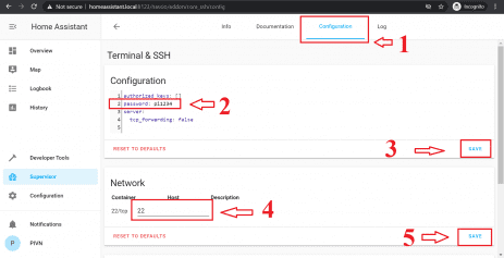 Config SSH