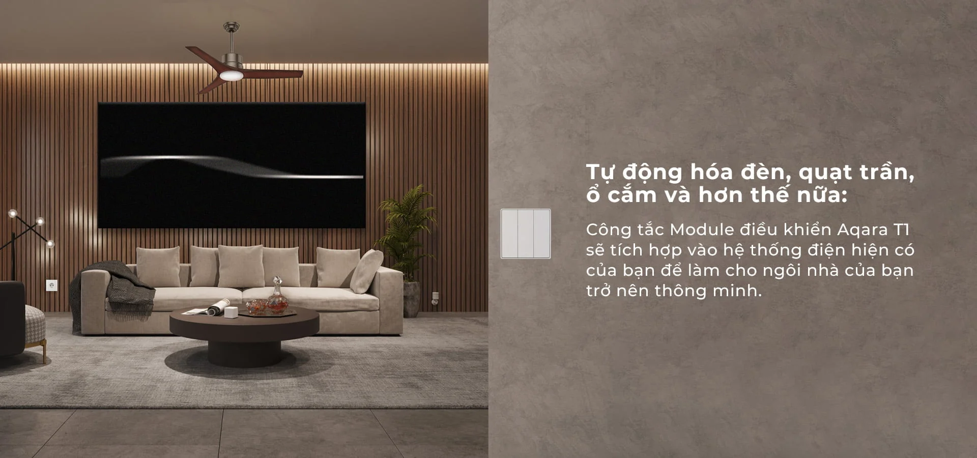 Module Aqara T1 tự động hóa